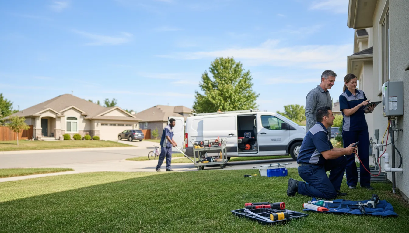 Tankless water heater service in Cee Vee, TX